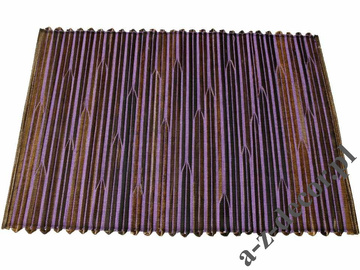 Violet abaca placemat 33x48cm [AZ01509]