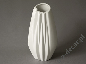 Biały wazon ceramiczny EVITA 24cm [AZ02523]