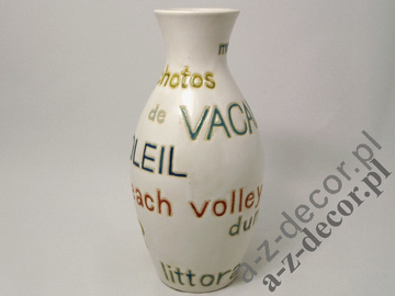 VACANCE earthenware vase 33cm [AZ01131]