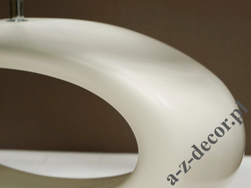 Kremowa lampa stołowa PORTO 47cm [AZ02424]