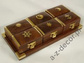 Tacka drewniana +6 pudełek 21x10x4cm [AZ01584]