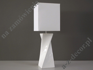White TWISS table lamp 25x73cm [AZ02397]