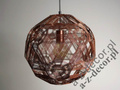 Lampa ZATTELITE kolor miedziany 40cm [AZ02550]