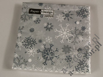 Christmas napkins 33x33cm design 60593 [AZ01334]