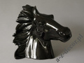 Horse head 35x18,5x29cm Black [AZ02519]