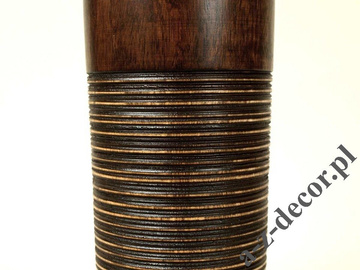 Wooden vase 13x36cm [AZ00644]