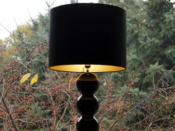 PERLA IX black floor lamp 50x170cm [AZ02742]