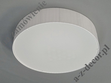 Plisowany plafon CYLINDRI 70cm biały [AZ02713]
