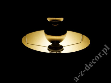 PERLA black and gold pendant lamp 25cm with ceramic balls [AZ02726]