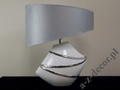 Lampa stołowa LACE biała 63cm [AZ02239]