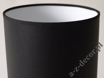 PERLA I black bedroom lamp 39cm [AZ02341]
