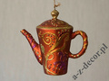 Tea-pot orange 8cm [AZ01610]