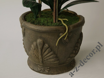 Artificial phalaenopsis in pot 77cm [AZ02019]