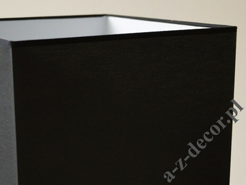Lampa podłogowa do nowoczesnego salonu TWISS czarna 168cm [AZ02421]