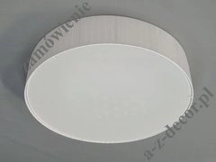 Plisowany plafon CYLINDRI 70cm biały [AZ02713]