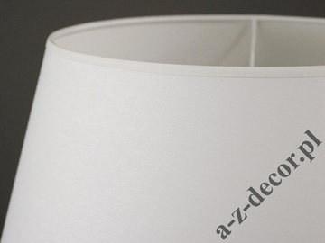 Lampa stołowa PERLA III TB biała 39x71cm [AZ02426]