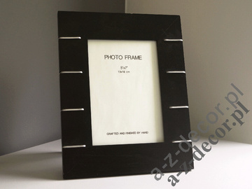 Black photo frame 26cm [AZ00401]