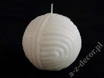 Świeca kula sznurek 10cm [AZ01979]