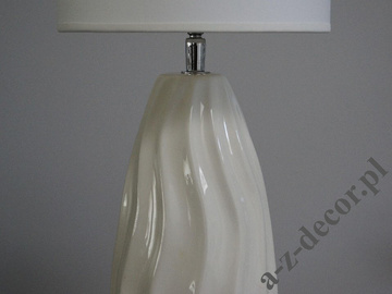 Lampa stołowa COCOON kremowa 67cm [AZ02328]