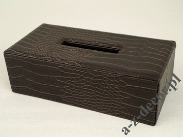 Serwetnik z eko skóry CROCO 28cm [AZ00706]