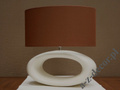 Kremowa lampa stołowa PORTO 47cm [AZ02424]