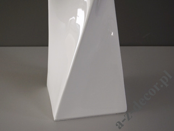 Lampa stołowa TWISS biała 25x73cm [AZ02397]