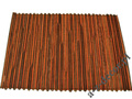 Orange abaca placemat 33x48cm [AZ01512]