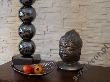 Earthenware Buddha head 22x19x30cm [AZ01122]