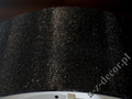 Nowoczesny czarno srebrny kinkiet 35cm [AZ02634]