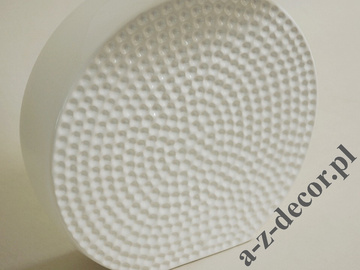 Lampa stołowa NOEMI biała 40x18x55cm [AZ01886]