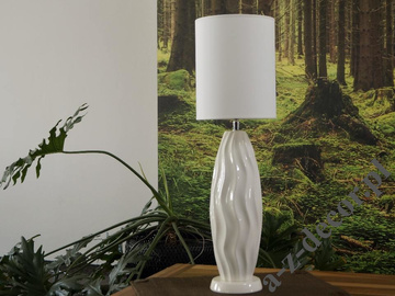 Lampa stołowa COCOON kremowa 67cm [AZ02328]