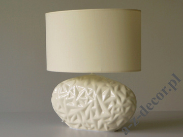 Lampka nocna CARMELITA 40cm kremowa [AZ02110]