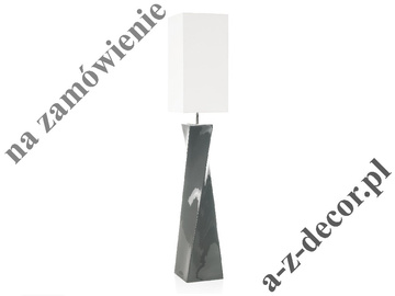Szara lampa podłogowa TWISS 168cm [008405]