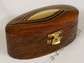 Oval wooden box for jewelry [AZ01574]