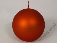 Dukat velvet ball candle 10cm [AZ01861]