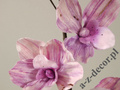 Gałązka różowego Cymbidium 109cm [AZ01690]
