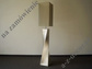 Nowoczesna lampa podłogowa TWISS złota 168cm [AZ02331]