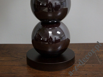 PERLA III iris brown table lamp 68cm [AZ02729]