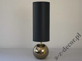 Dark gold NEVE bedroom lamp 52cm [AZ02242]