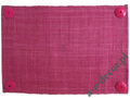 Fuchsia raffia placemat 33x48cm [AZ00667]