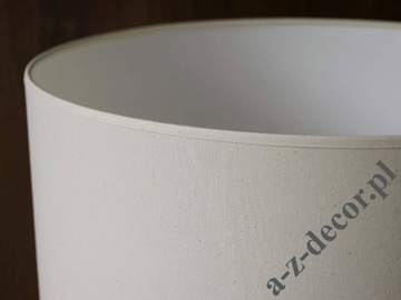 Ceramiczna lampa stołowa LUCIA jasno kremowa 56cm [AZ02481]
