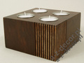 Pillar candle holder 14x14x8cm [AZ01056]