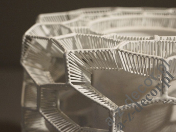 Lampa HONEY COMB 23cm biała [AZ02310]