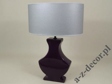 IVETTE violet bedroom lamp 35x24x50cm [AZ01103]