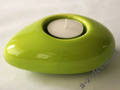 Green ceramic T-light holder 12cm [AZ02038]