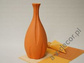 Pomarańczowy wazon ceramiczny GROVER 42cm [AZ00453]