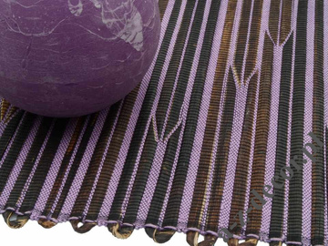 Violet abaca placemat 33x48cm [AZ01509]