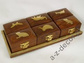Wooden tray with 6 boxes 21x10x4cm [AZ01582]