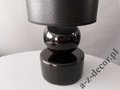 PERLA I black bedroom lamp 39cm [AZ02341]