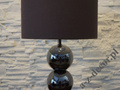 PERLA III iris brown table lamp 40x68cm [AZ02177]